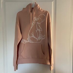 Disney Women's Cowl Neck Sweater with Eeyore Design